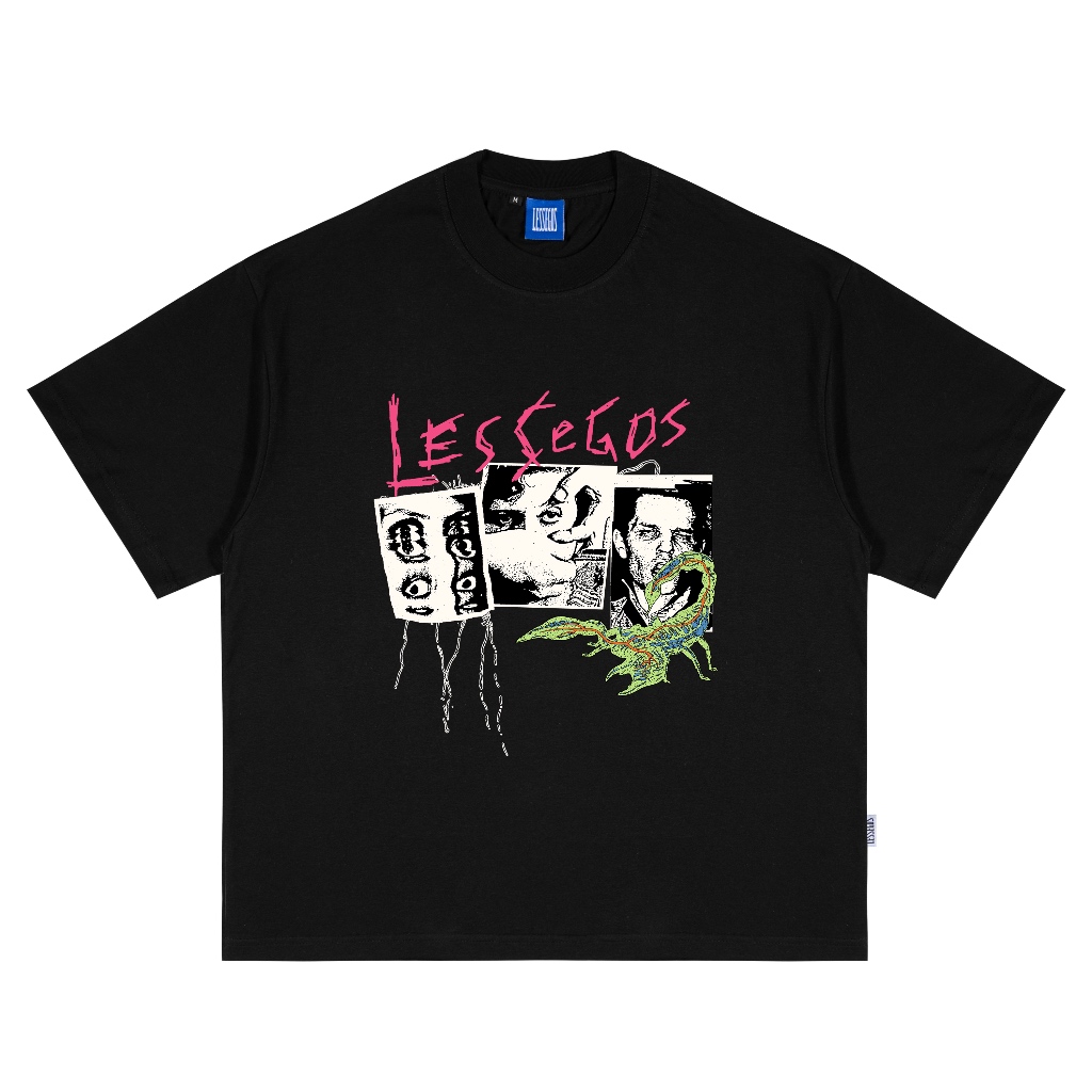 Jual Lessegos Tshirt Oversize Hitam Funeral | Shopee Indonesia