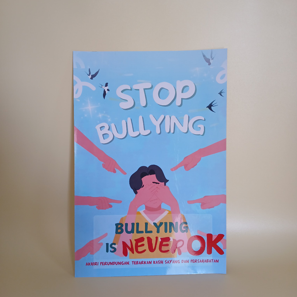 Jual Poster Stop Bullying - Poster Bullying Is Never Ok - Poster ...