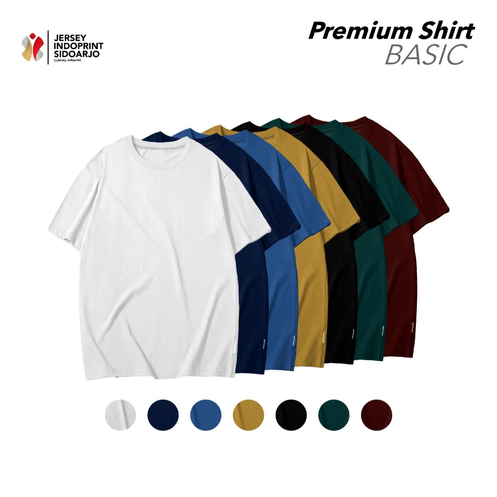 Jual JIP | KAOS POLOS BASIC PREMIUM | KAOS POLOS MURAH PREMIUM | KAOS