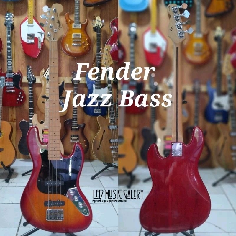 Jual bass Fender Jazz Bass Custom | Shopee Indonesia
