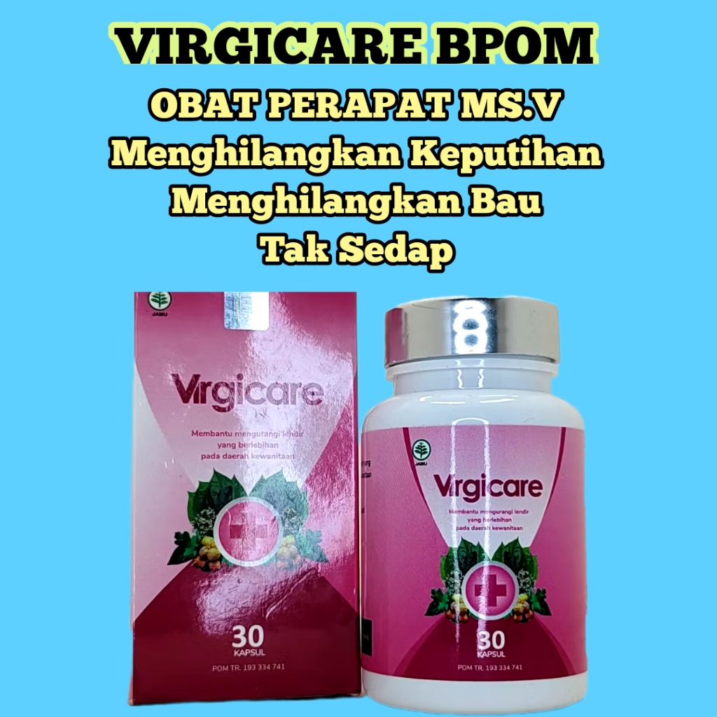 Virgicare Perapat Miss V Tidak Bau Dan Kembali Perawan& Keputihan Asli 100% Bpom - foto 4