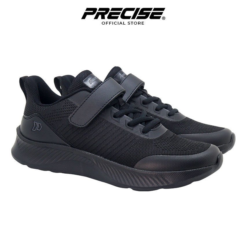 Jual Precise Barra VC W Sepatu Sneakers Sekolah - All Black | Shopee ...