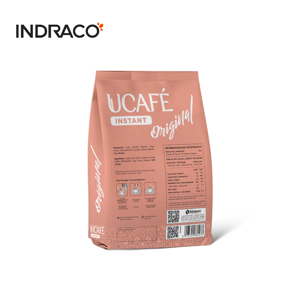 Jual UCAFE Instant Coffee Original P30 (30 sachets x 20g) | Shopee ...