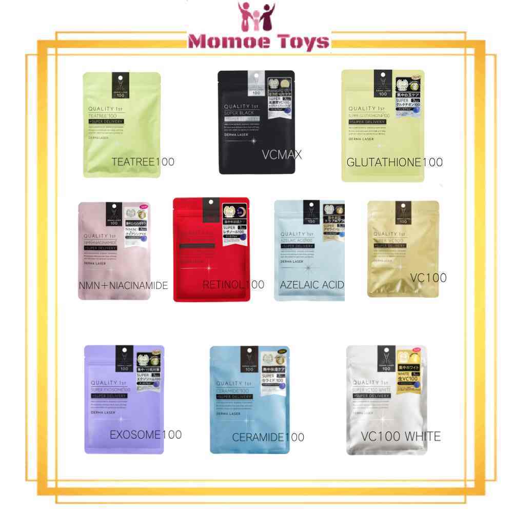 Jual DERMA LASER SUPER Mask 7 sheets 10 series / VC100 / TEATREE100 ...