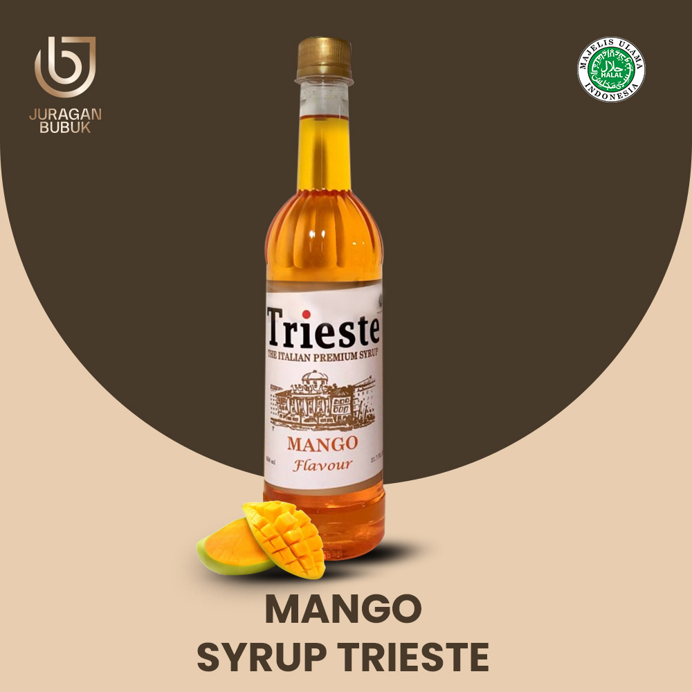 Jual Varian Rasa Sirup Premium Trieste Mango/Mangga 650mL | Shopee ...