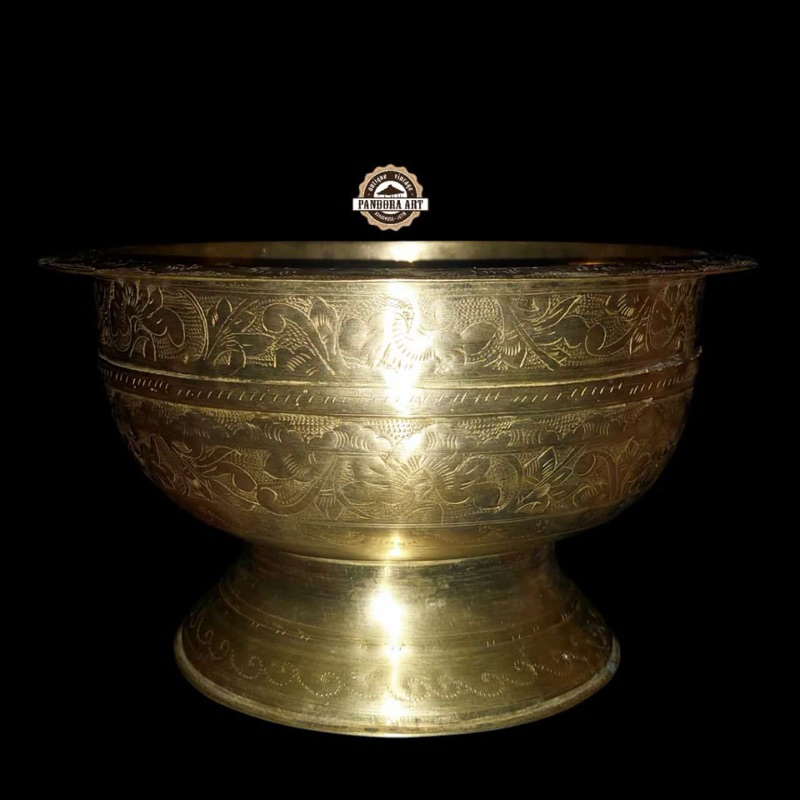 Jual Bokor kuningan ukir lawas ( B775 ) | Shopee Indonesia