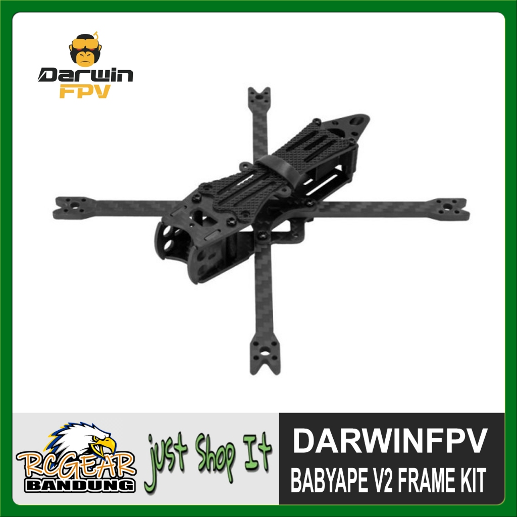 Jual DarwinFPV BabyApe V2 3inch Quadcopter FPV Drone Frame Kit | Shopee ...