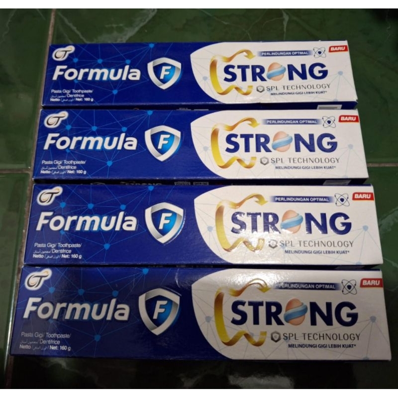 Jual PASTA GIGI FORMULA STRONG/FAMILY/CONFIDENT/SPARKLING WHITE 160GR ...