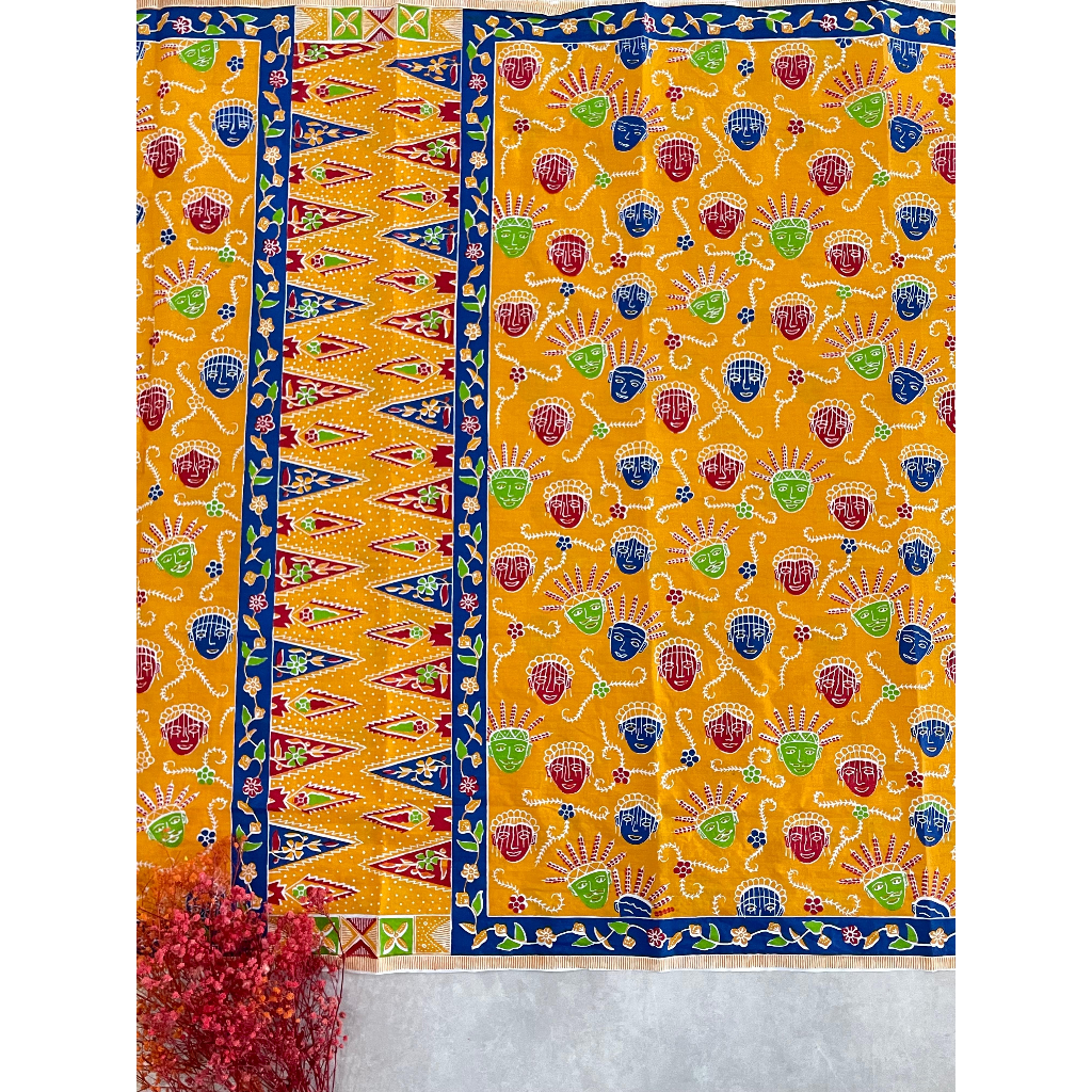 Jual BATIK ONDEL - ONDEL / BATIK BETAWI - SARUNG BATIK TOPENG BETAWI ...