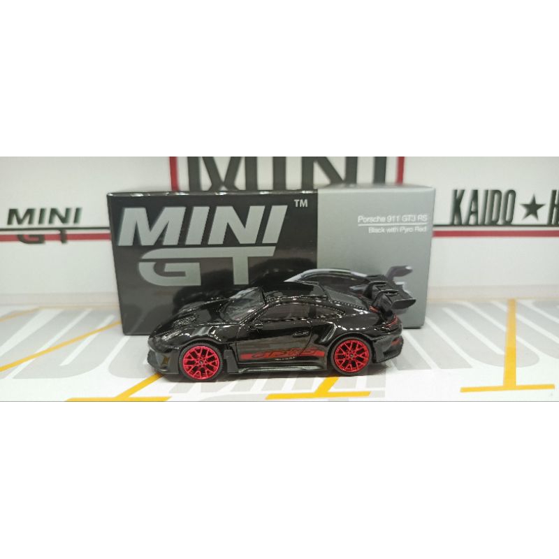 Jual MINI GT PORSCHE 911 GT3 RS BLACK | Shopee Indonesia