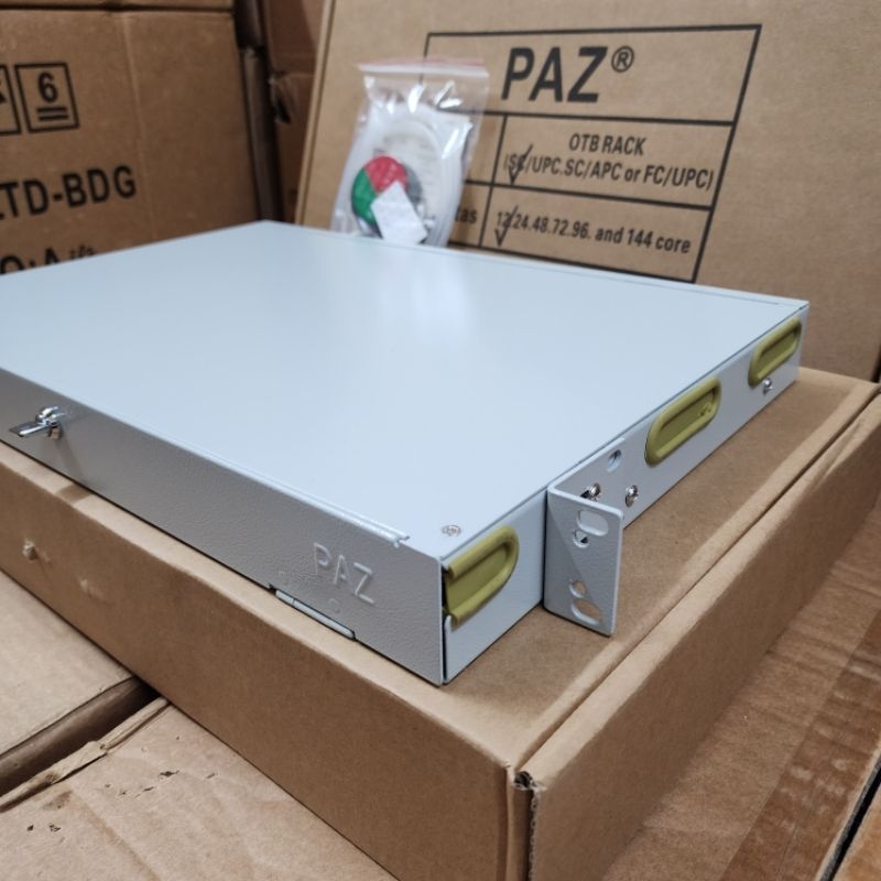 Jual otb rack 24 core SC PAZ lengkap ukuran 1U | Shopee Indonesia