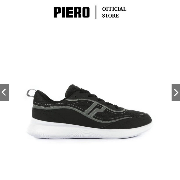 Jual Sepatu Sneakers Piero Arcwave Street Black Phantom Original