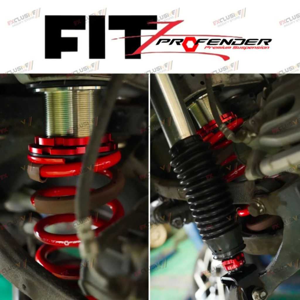 Jual COILOVER FITZ SERIES HONDA JAZZ GK5 PROFENDER ORIGINAL THAILAND ...