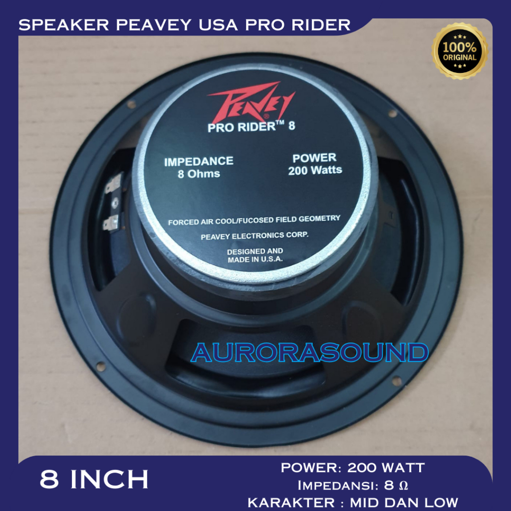 Jual SPEAKER PEAVEY 8 INCH 8IN 8