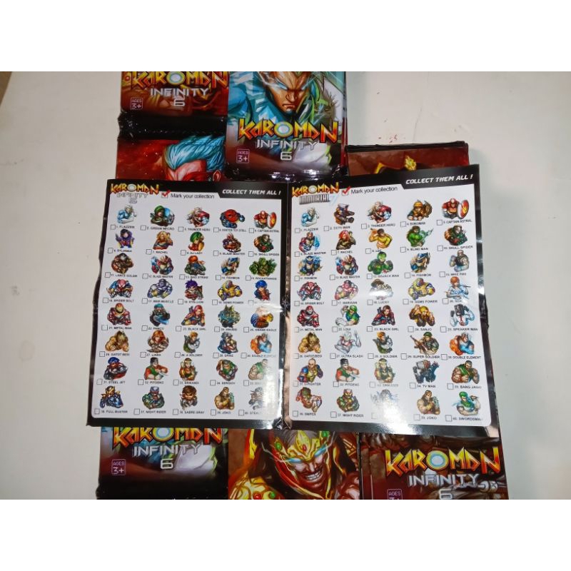 Jual KAROMEN 3D INFINITY 6 ISI 30PCS | Shopee Indonesia