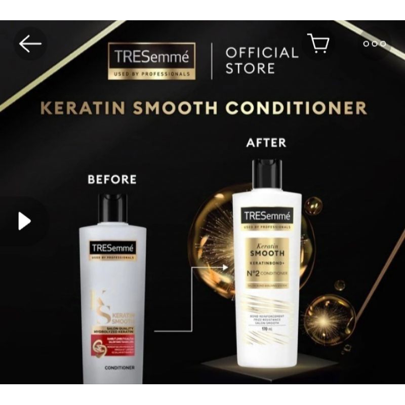 Jual TRESEMME KERATIN CONDITIONER 170ml rambut rontok | Shopee Indonesia