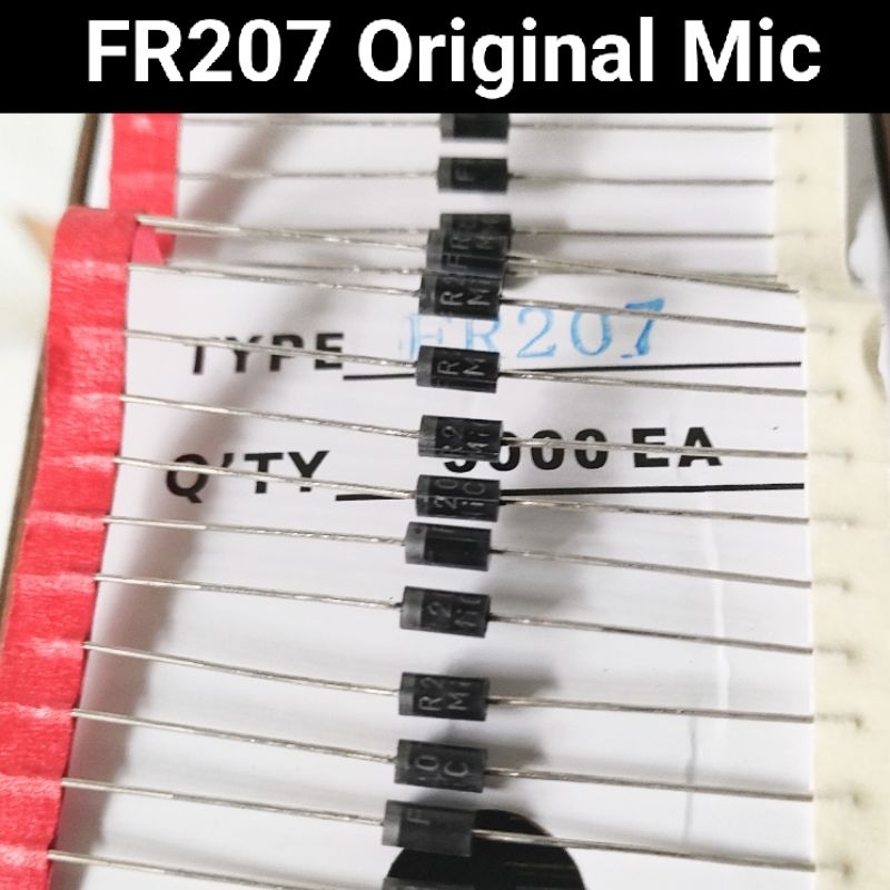 Jual 10 Pcs Dioda FR207 diode fr 207 Mic | Shopee Indonesia