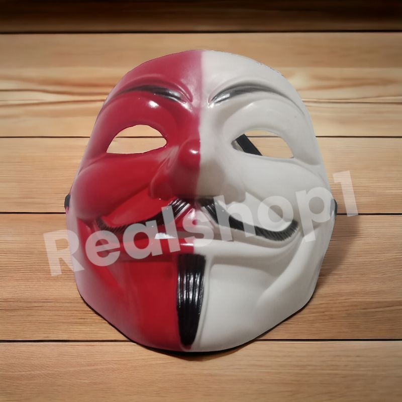 Jual Topeng Hacker Merah Putih Indonesia / Topeng Pesta Anonymous ...