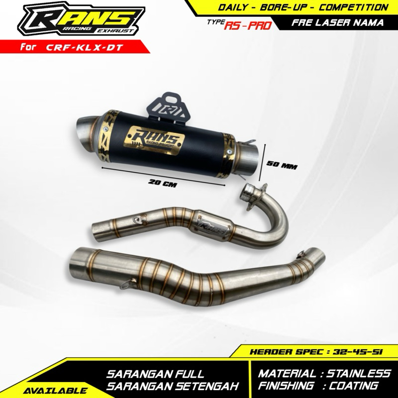 Produk Rans Exhaust System | Shopee Indonesia