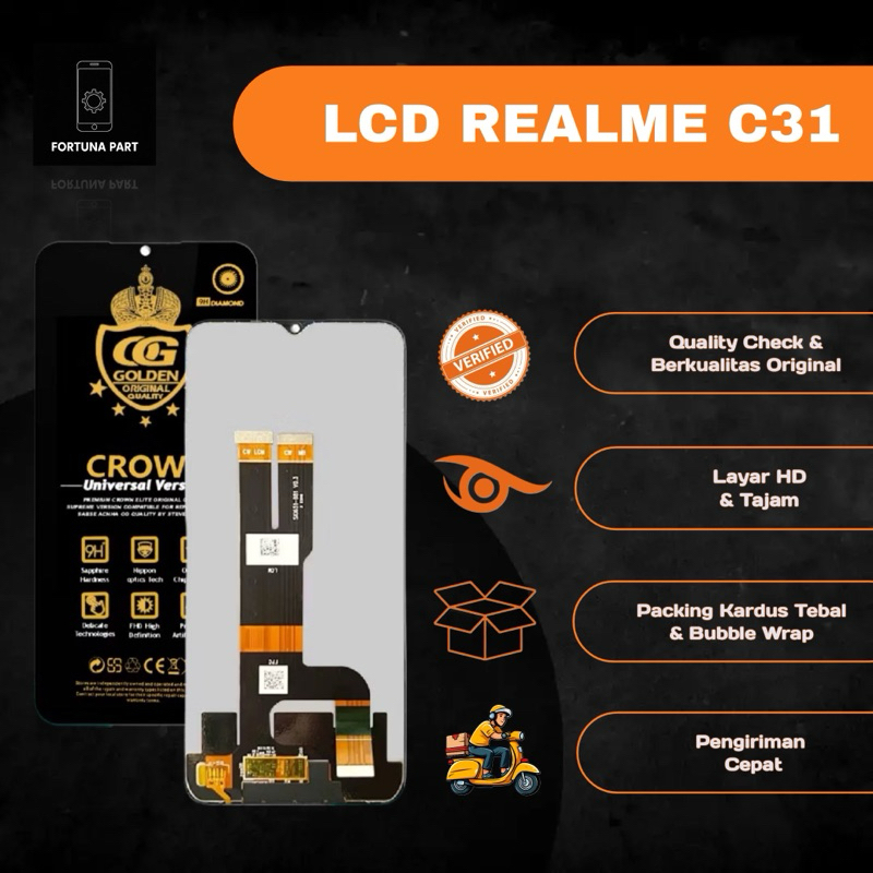Jual LCD REALME C31 FULLSET COMPLETE | Shopee Indonesia