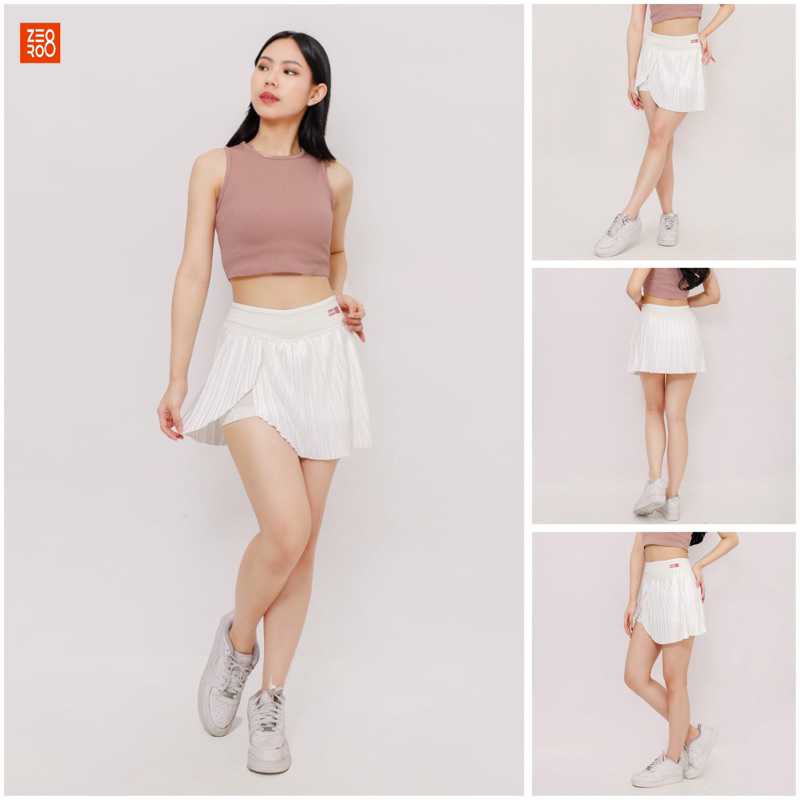 Jual Rok Olahraga Wanita - Rok Tenis - Rok 2 in 1 - ZEROEIGHT | Shopee ...