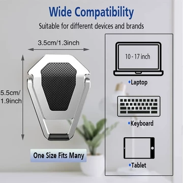 Stand Laptop Metal Foldable Anti Slip H5 Notebook Laptops Mount Holder Alumunium