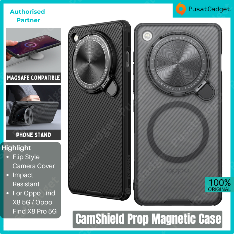 Jual Case Oppo Find X8 / X8 Pro (5G) NILLKIN CamShield Prop Magnetic ...