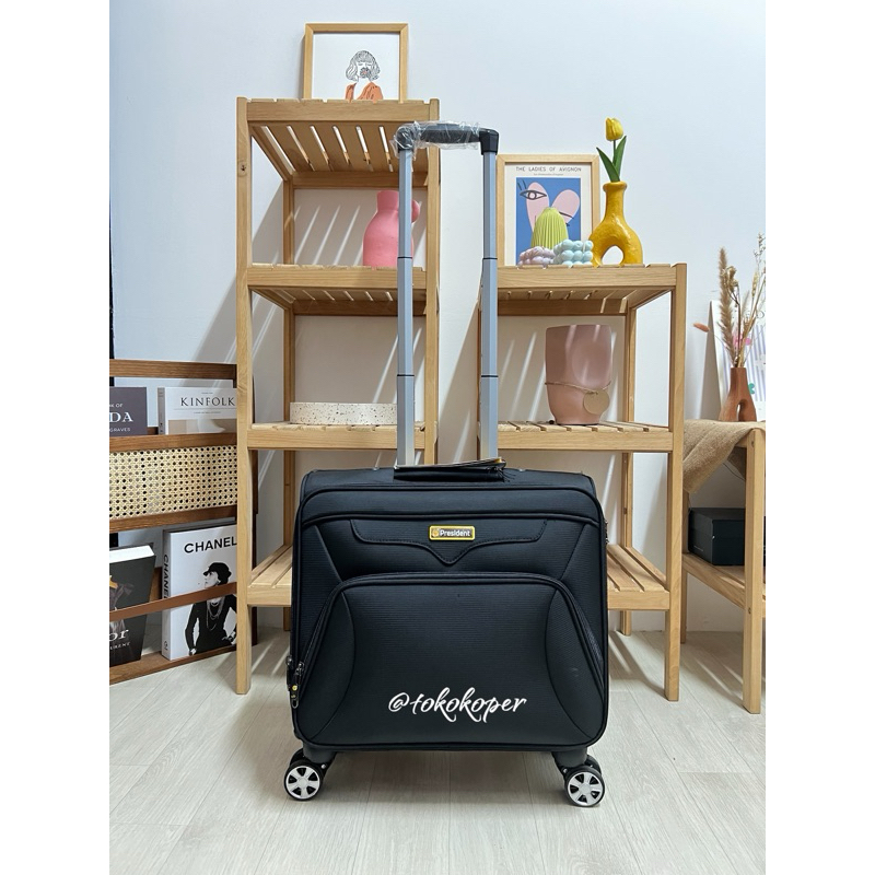 Jual KOPER PRESIDENT 1022 UKURAN 14 INCH CABIN SIZE - SOFTCASE Bahan ...