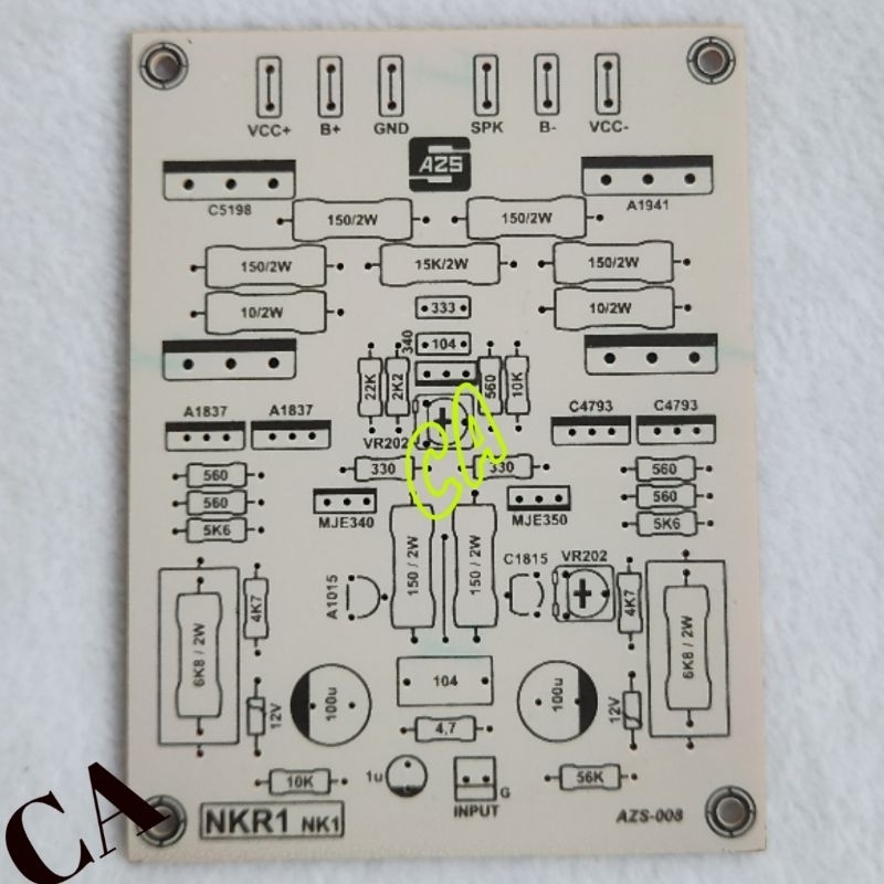 Jual PCB DRIVER POWER AMPLIFIER NKRI NK1 | Shopee Indonesia
