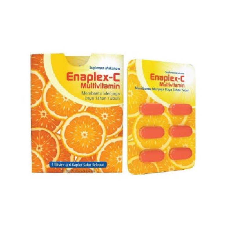 Jual Enaplex C Multivitamin 6 Tablet / Daya Tahan Tubuh | Shopee Indonesia