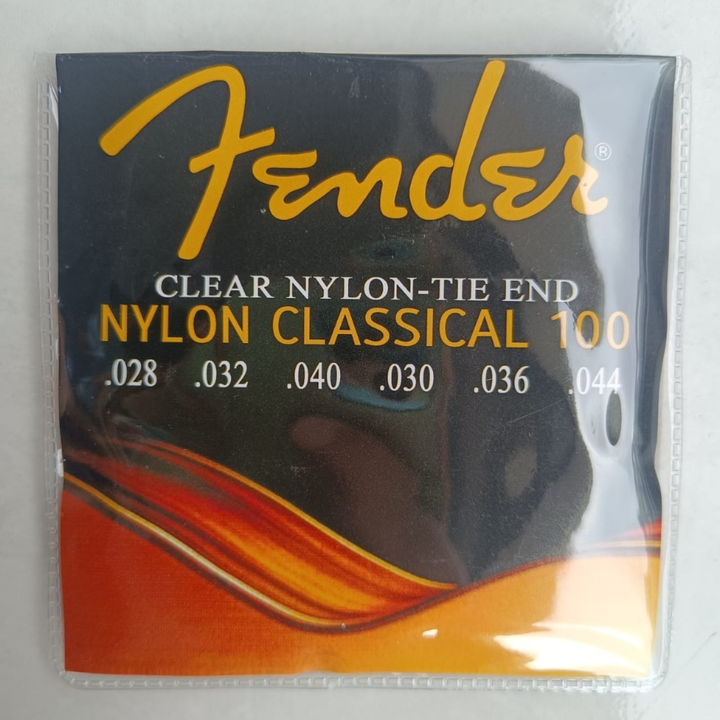 Jual Senar Gitar Klasik Fender Clear Nylon Full Set Classical Guitar ...