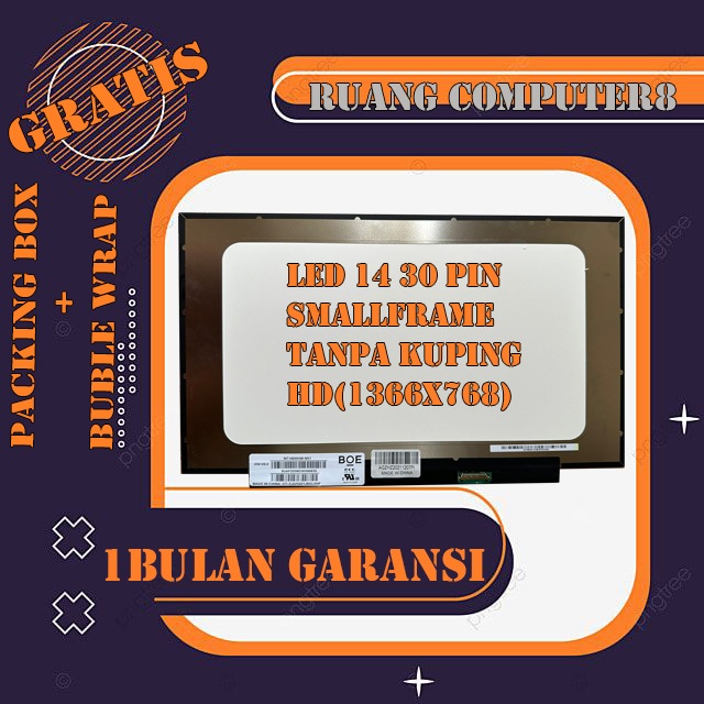 Jual LCD LED LAYAR Advan soulmate 1405 14 30 pin small frame HD ...