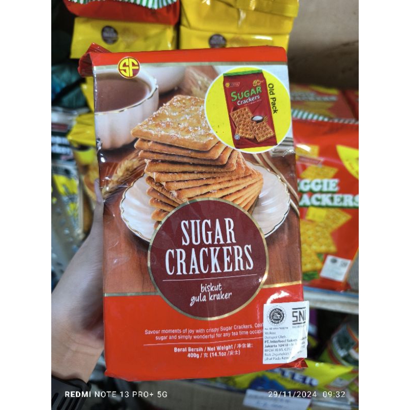 Jual Roti cream crackers roti sugar cream crackers | Shopee Indonesia