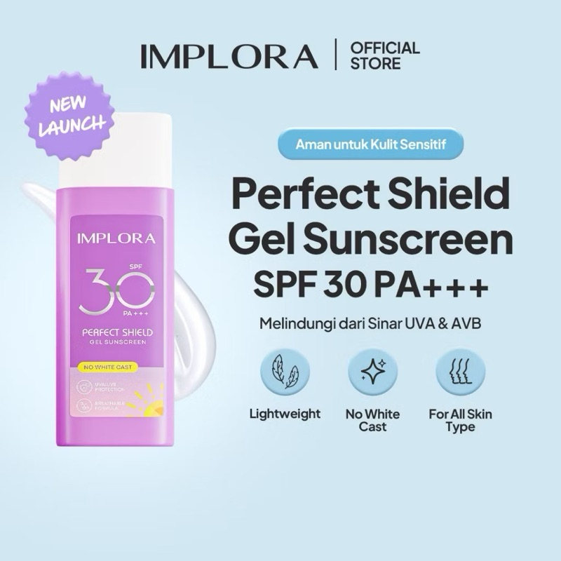 Jual IMPLORA SUNSCREEN IMPLORA SPF 30 PA+++ by MONICA BEAUTY | Shopee ...