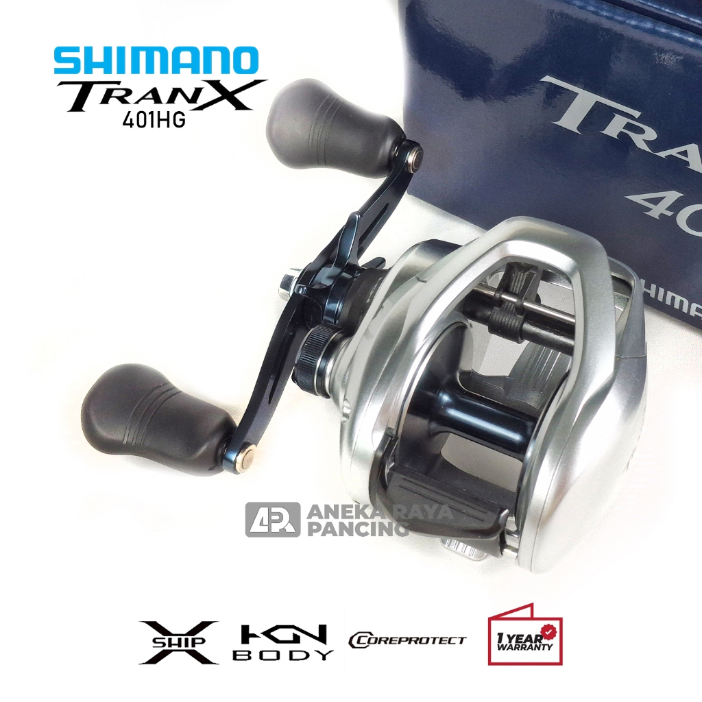 Jual REEL SHIMANO TRANX 401HG / 301 | RIL SHIMANO BAITCASTING