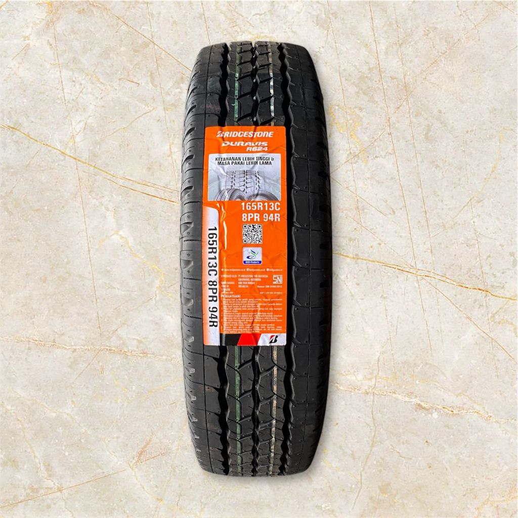 Jual Ban Mobil Bridgestone 165 R13 Duravis R624 8PR Muatan Granmax New ...