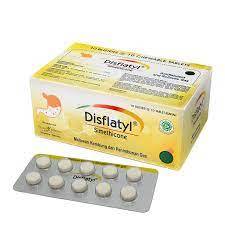 Jual DISFLATYL BOX ISI 10 STRIP untuk meredakan kembung GAS | Shopee ...