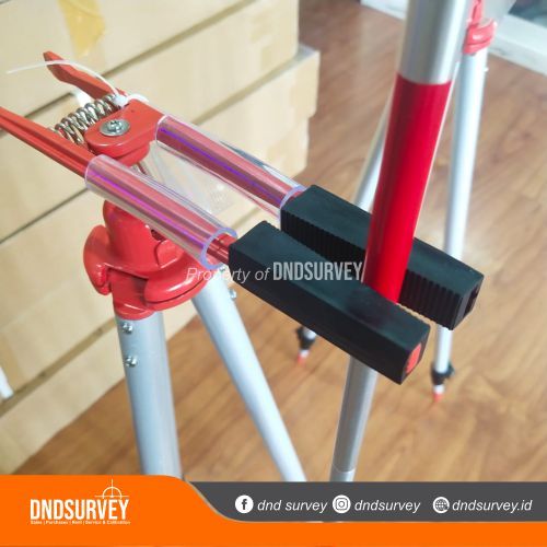 Jual Tripole Jepit / Capit Clamp Pole Standing Rambu Ukur Prisma Mini ...