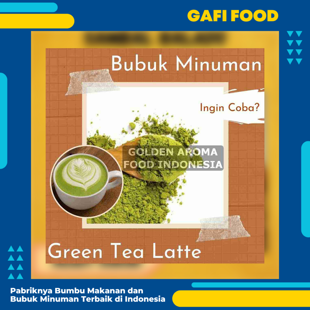 Jual Bubuk Minuman Green Tea Latte 1 Kg Teh Hijau Green Tea Drinking ...