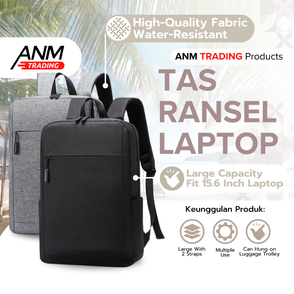 Tas ransel laptop 15.6 inch deals