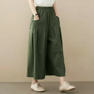 Celana Kulot Linen Jumbo Wanita ANOYA