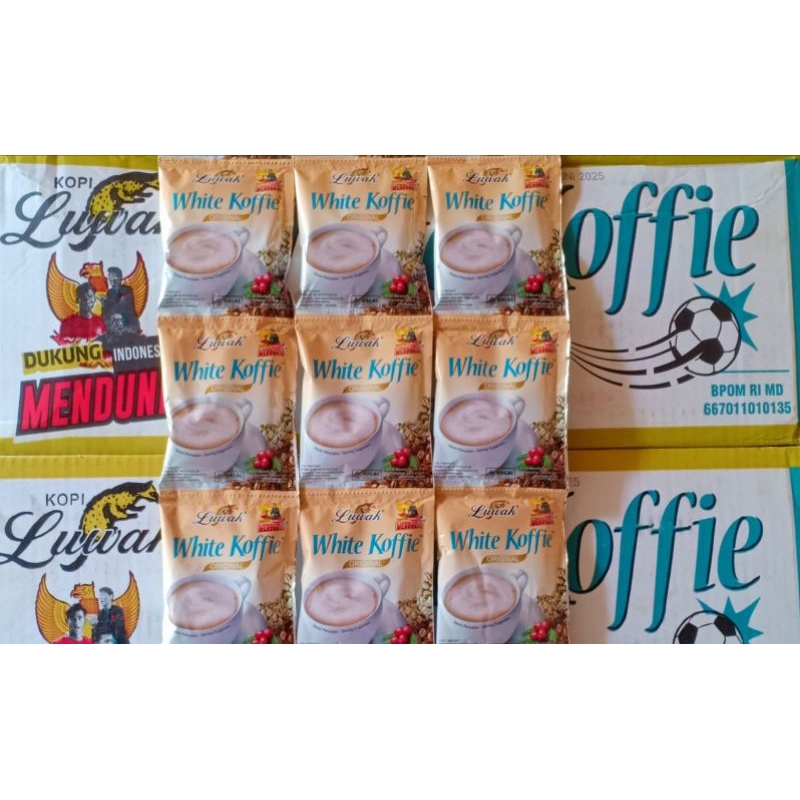Jual WHITE KOFFIE RENCENG ISI 10 SACHTESx20G | Shopee Indonesia