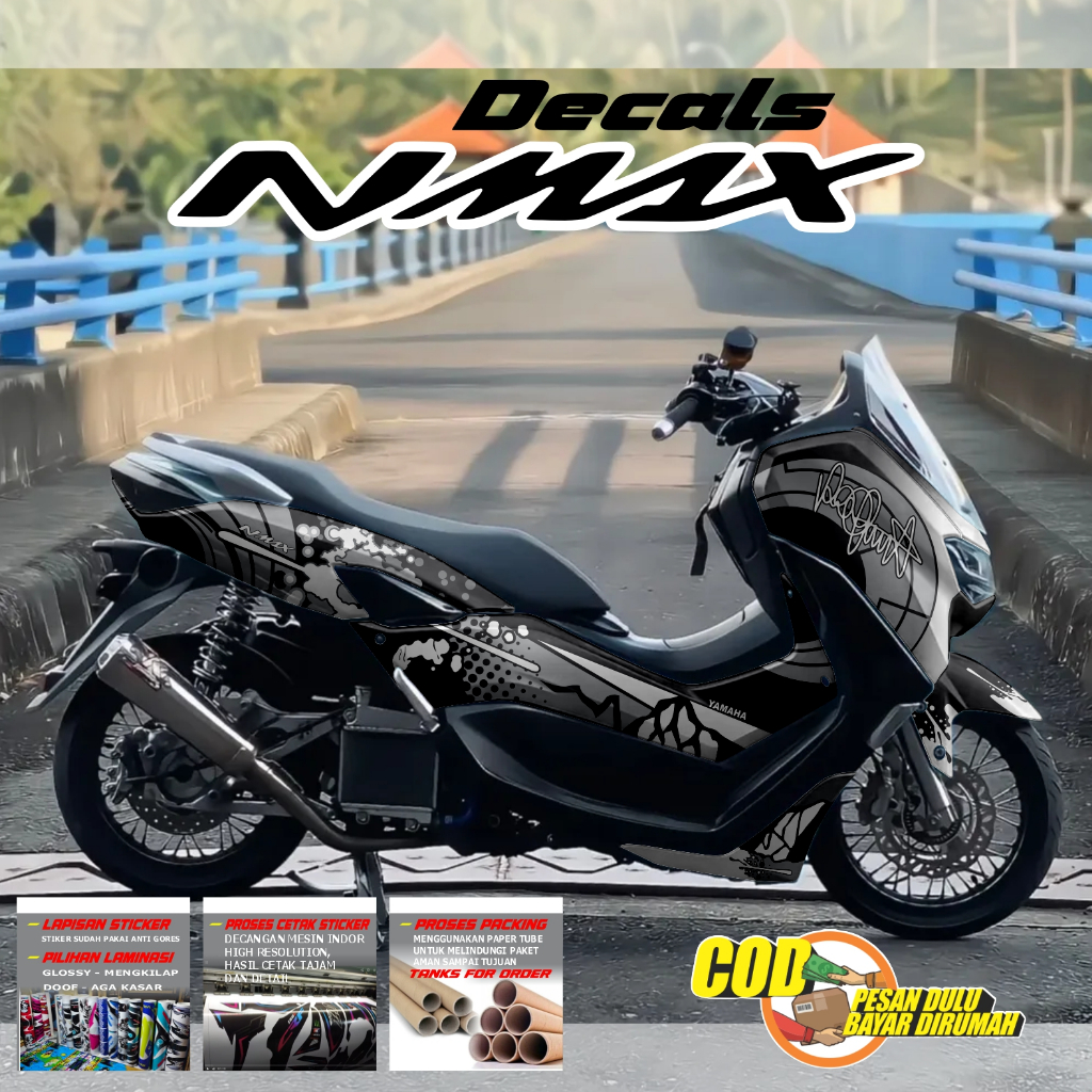 Jual DECAL NMAX 2020 2021 2022 NEW - STIKER FULL BLOK NMAX 2020-2022 ...