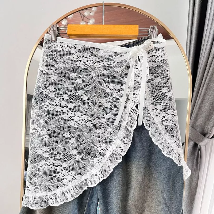  Lace Skirt Rok Korea