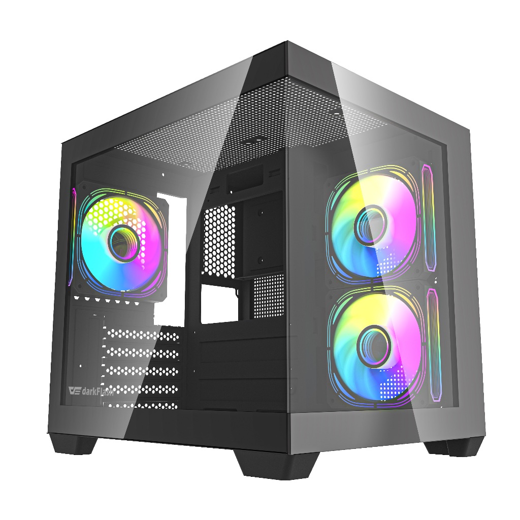 Jual darkFlash C275P M-ATX PC Casing [NO FAN] | Shopee Indonesia