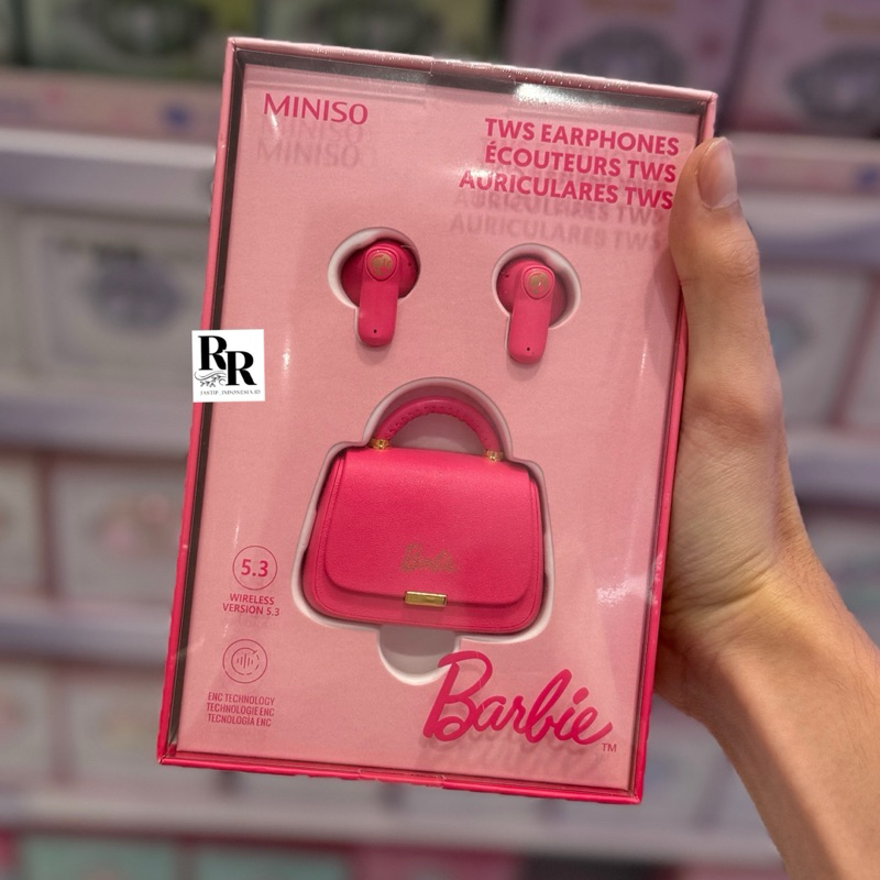 Jual Miniso x Barbie - Earphone / TWS / Barbie Collection