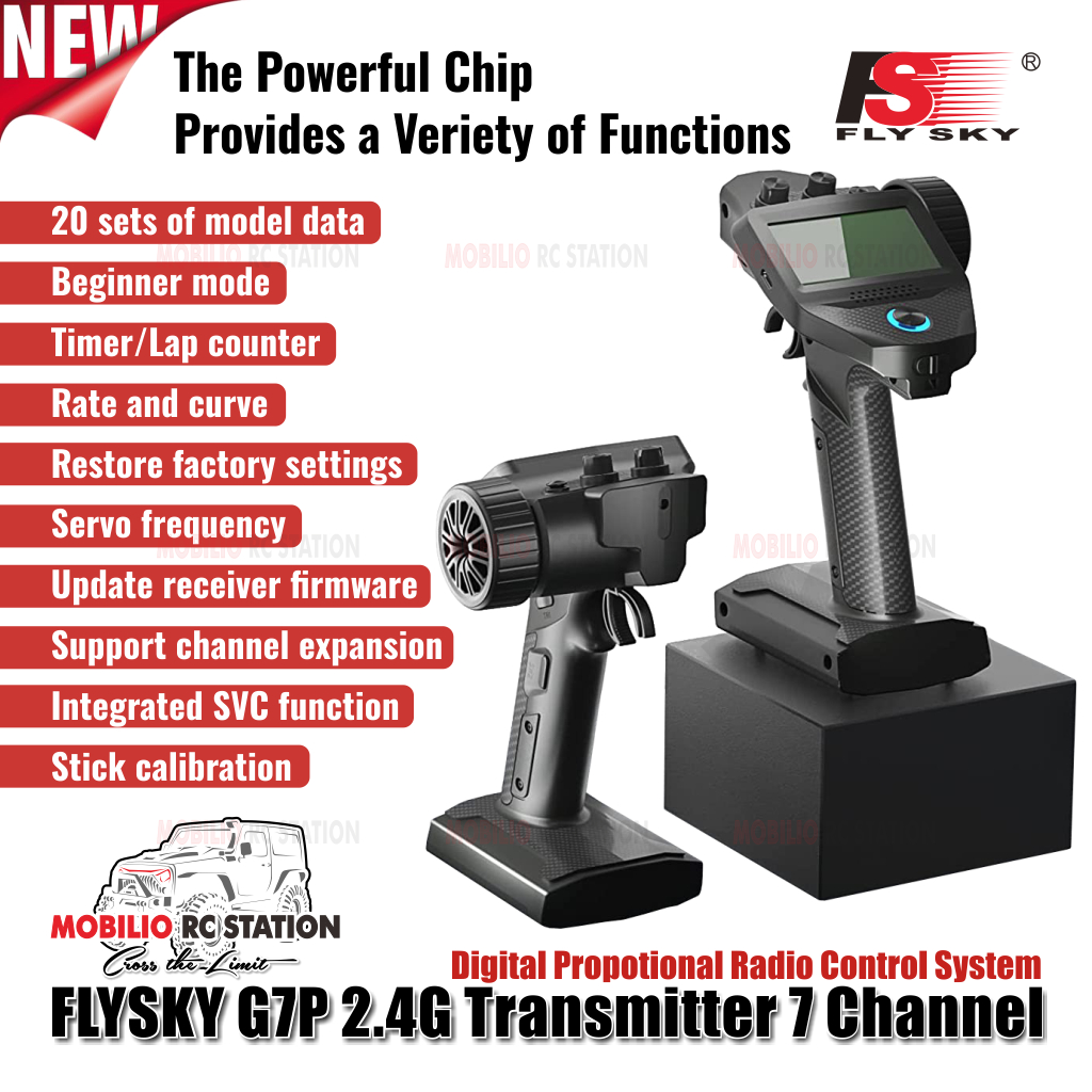 Jual Flysky FS-G7P RC Transmitter 2.4 Ghz Remote Controller for Rc ...