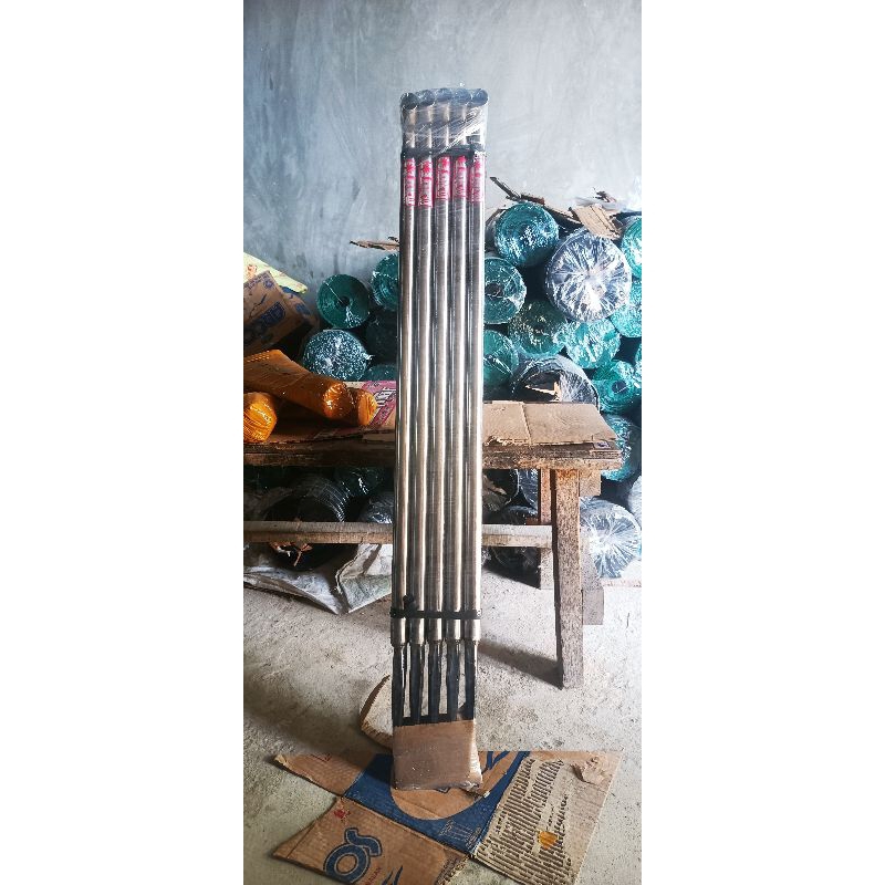 Jual TOJOK STENLIS/GALVANIS/HITAM UKURAN 1M. MUAT SAWIT SAMPAI 100Kg ...