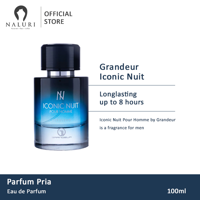 Jual Parfum Grandeur Iconic Nuit EDP For Man 100ml | Shopee Indonesia