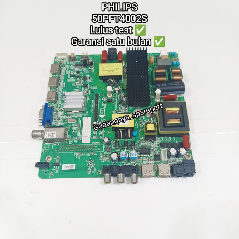 Jual Mb tv led Philips 50pft4002s mainboard power mobo modul mesin tv ...